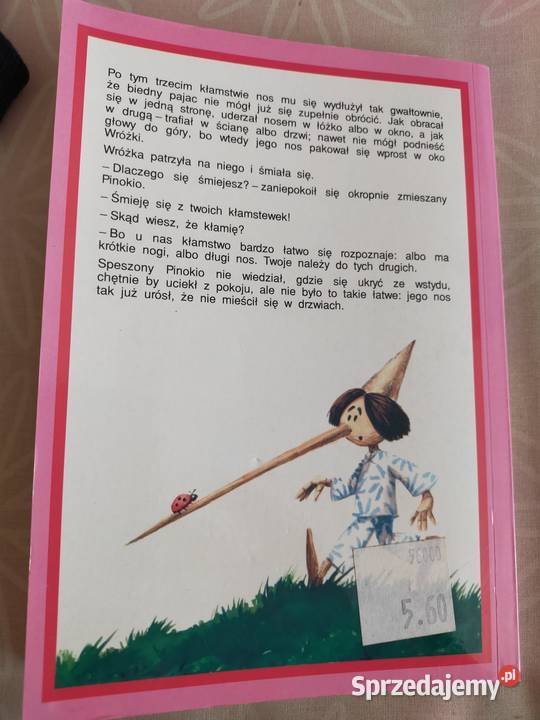 Pinokio Carlo Collodi Bielsk Podlaski sprzedam