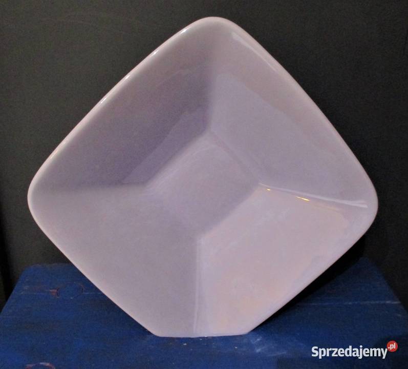 Geometryczna Salaterka Ceramika PRL Nieporęt