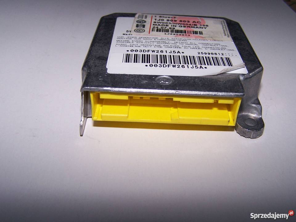 STEROWNIK AIR BAG SEAT TOLEDO LEON GOLF4 AUDI A3 Układ elektryczny Mława