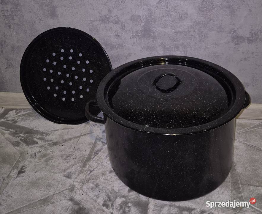 Garnek emaliowany powidlak 25 L Łódź