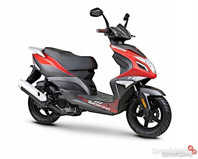 Romet 747 50cc EURO 4 sportowy skuter nowoczesny 50cm3 Wrocław