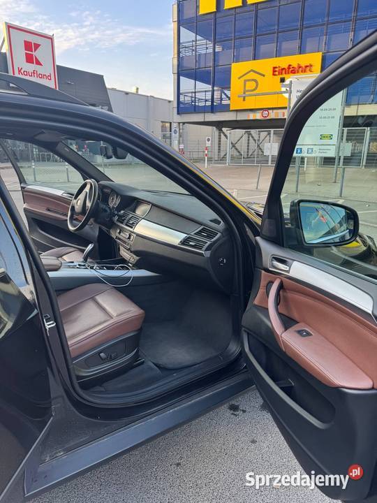 BMW X5 E70 30sd M57 355 Stan idealny mocno czarny Wrocław