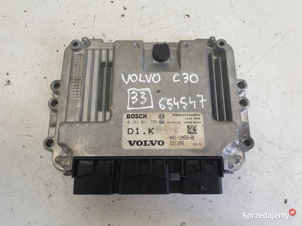 Volvo S40 II V50 16 D STEROWNIK SILNIKA komputer Części samochodowe Janów