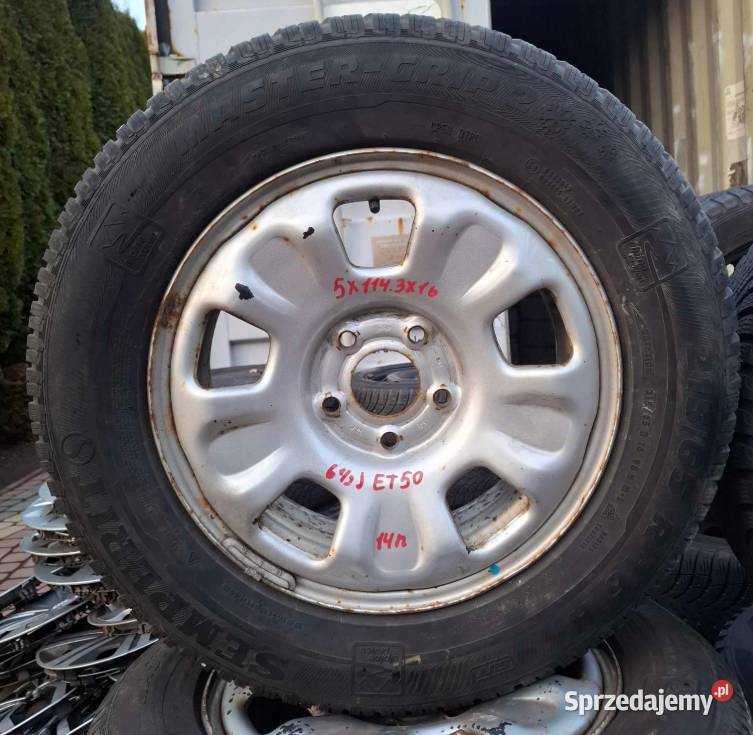 1 x Felga stalowa Renault Dacia OE 65JX16 ET50 Skołoszów