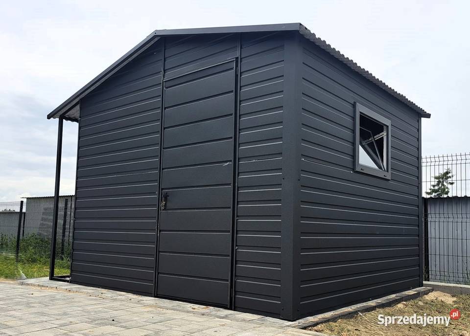 Grafit Mały Garaż Blaszany Grafitowy Wiata Choszczno sprzedam