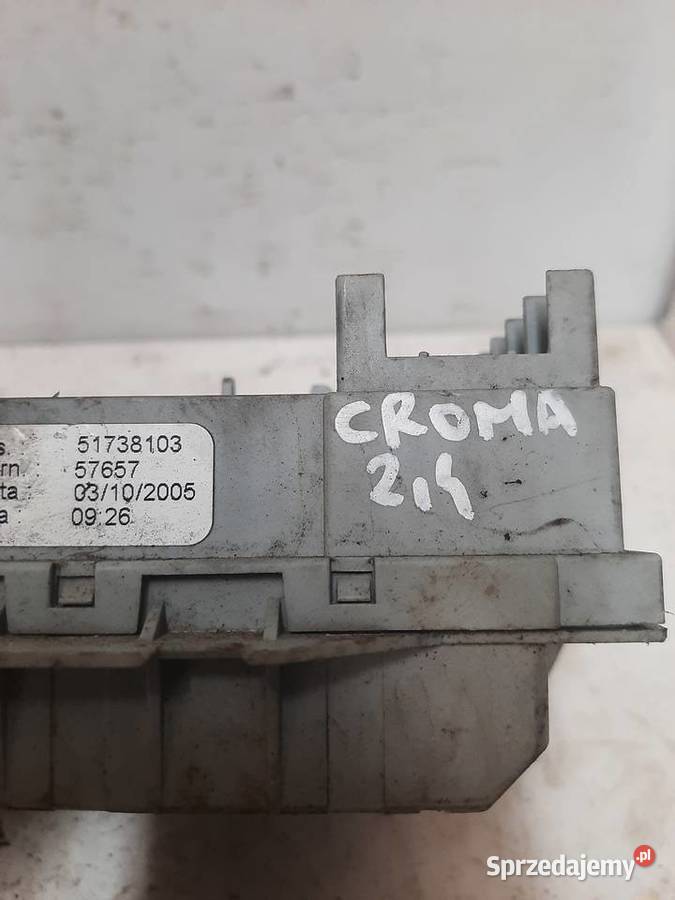 Fiat Croma II 24 JTD skrzynka bezpieczników