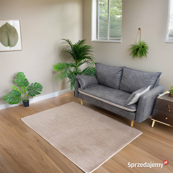 Dywan STRADO Rabbit 3D pluszowy miękki królik Opole