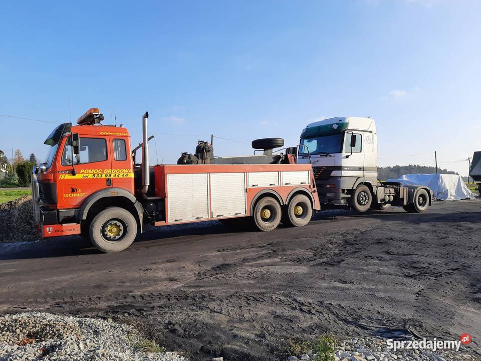 Naczepa niskopodwoziowa WYNAJEM Transport opolskie Kluczbork