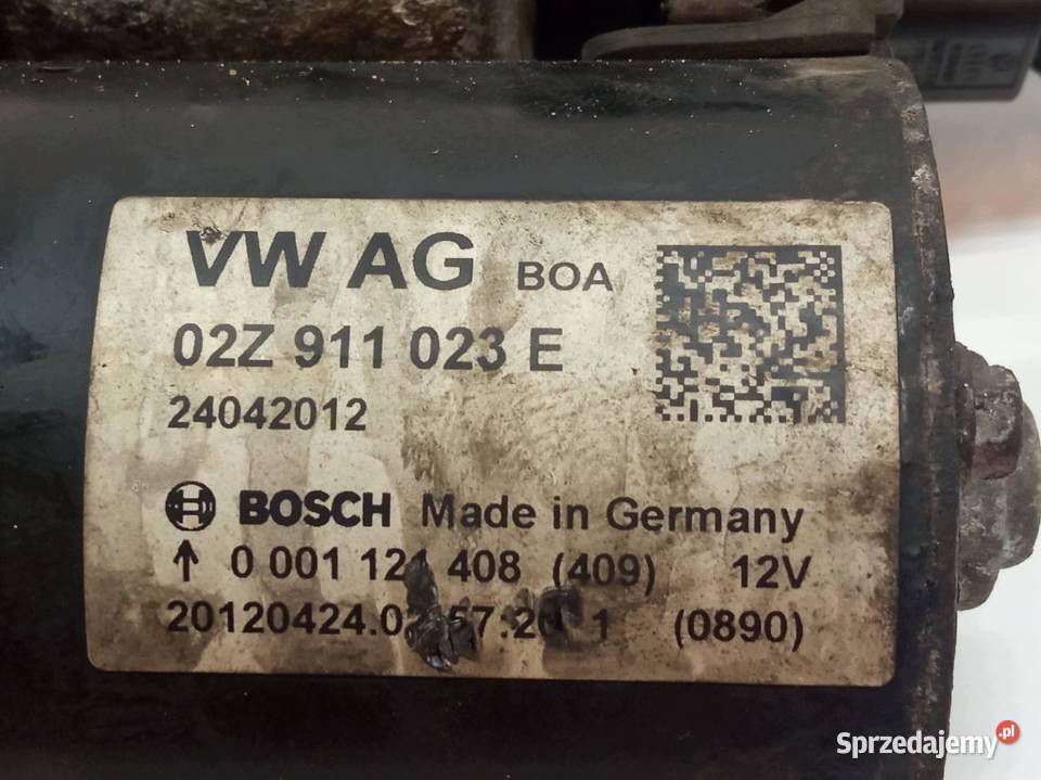 ROZRUSZNIK 02Z911023E 0001124408 14 TSI Skoda świętokrzyskie