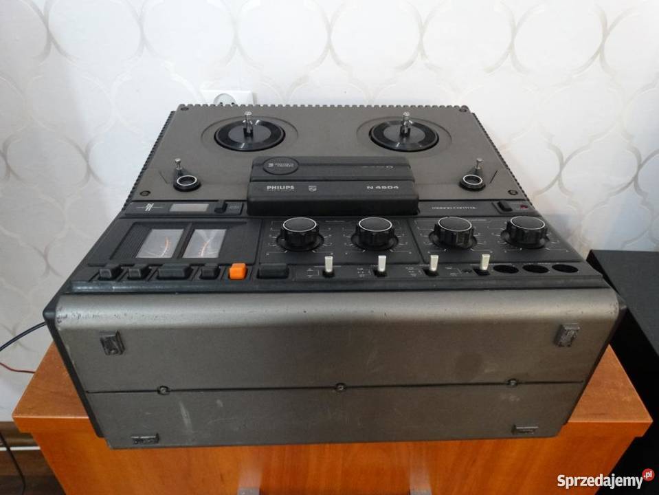 Magnetofon szpulowy Philips N4504 WYSYŁKA podkarpackie Jasło sprzedam