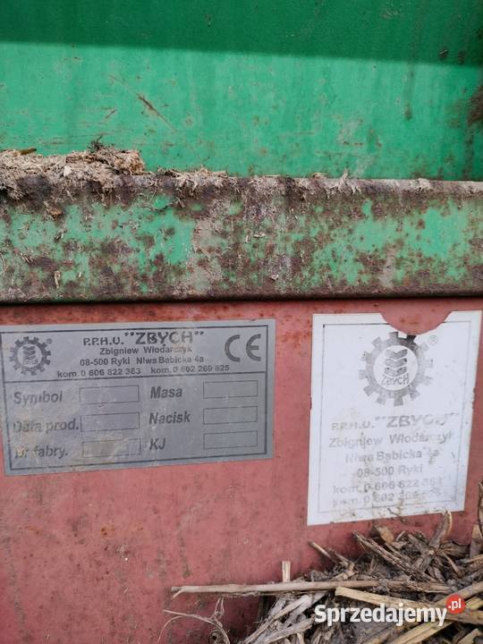 Rozrzutnik obornika 45t nieuszkodzony Nawożenie Pleszew