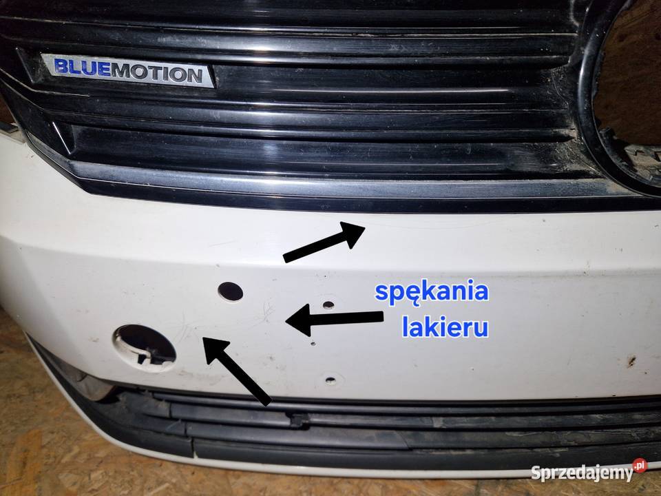 Vw passat b7 bluemotion Zderzak przód przedni Złotoryja sprzedam