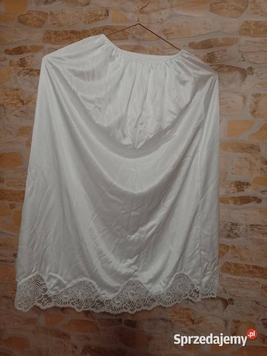 4042 LXL Biała półhalka pod spódnicę z Londynu biały Kraków