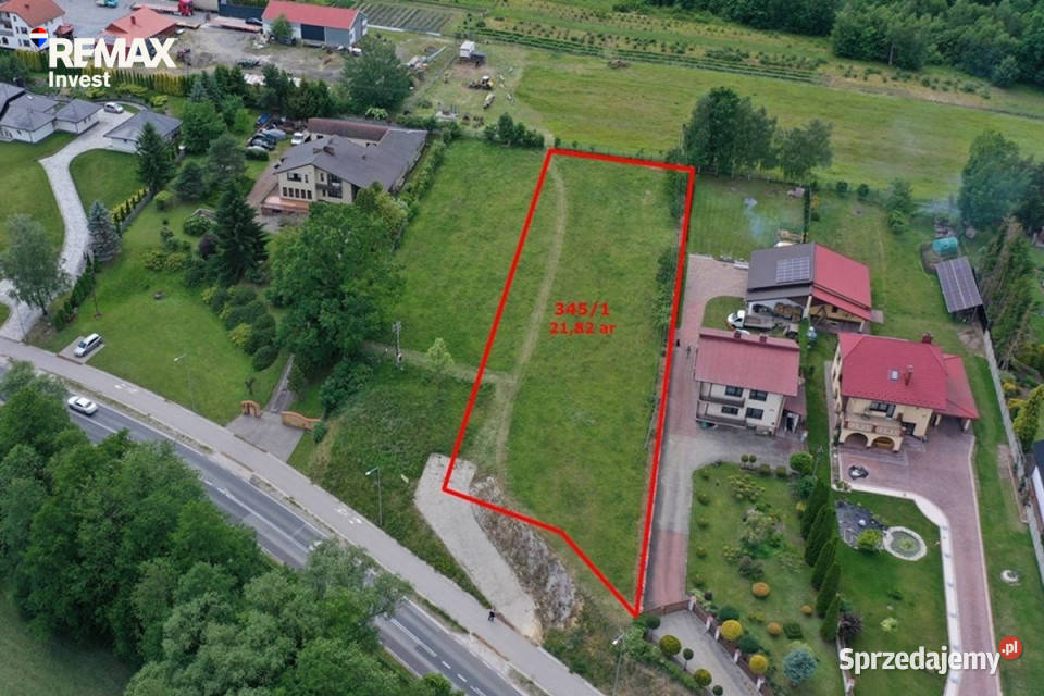 Działka budowlana 2182 a Łagów Rakowska Sprzedaż