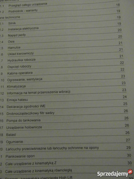 dtr instrukcja obsługi liebherr L538 i iNNE Szczecin