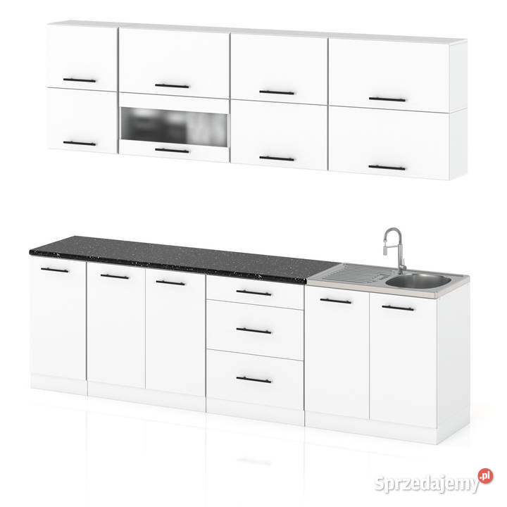 Meble Kuchenne Białe Nowoczesne Kuchnia Robo Lux Elbląg