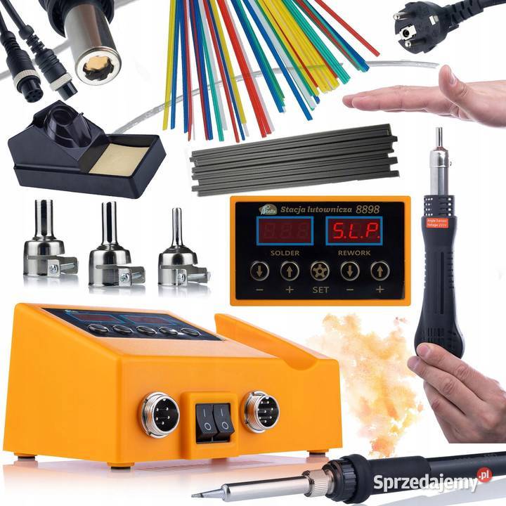 Stacja Lutownicza 2w1 Rosfix Orange Husky OH660