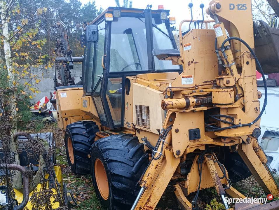 Koparka Łańcuchowa Case 660 sprawna gotowa do mazowieckie Ostrów Mazowiecka