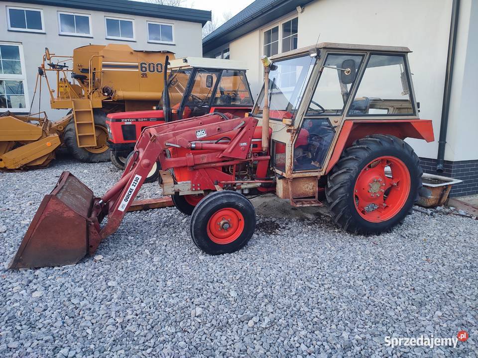 Zetor 4911 z turem Nowa Słupia