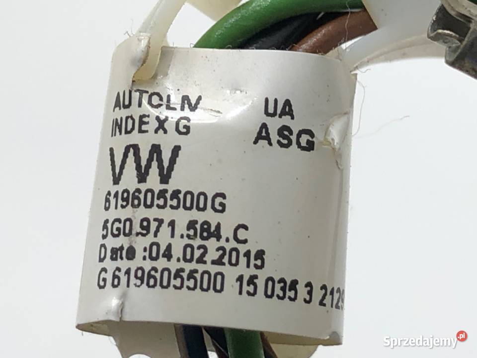 WIĄZKA PODUSZKI AIRBAG VW GOLF VII sprzedam