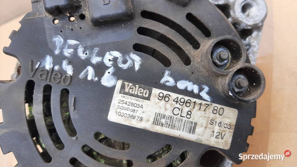alternator Peugeot 206 206cc 206sw 307 14 16V dolnośląskie