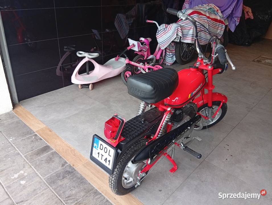 Motorynka białe blachy perfekcyjna Syców