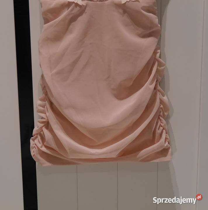 Bershka śliczna sukienka marszczenia 34 XS Wrocław