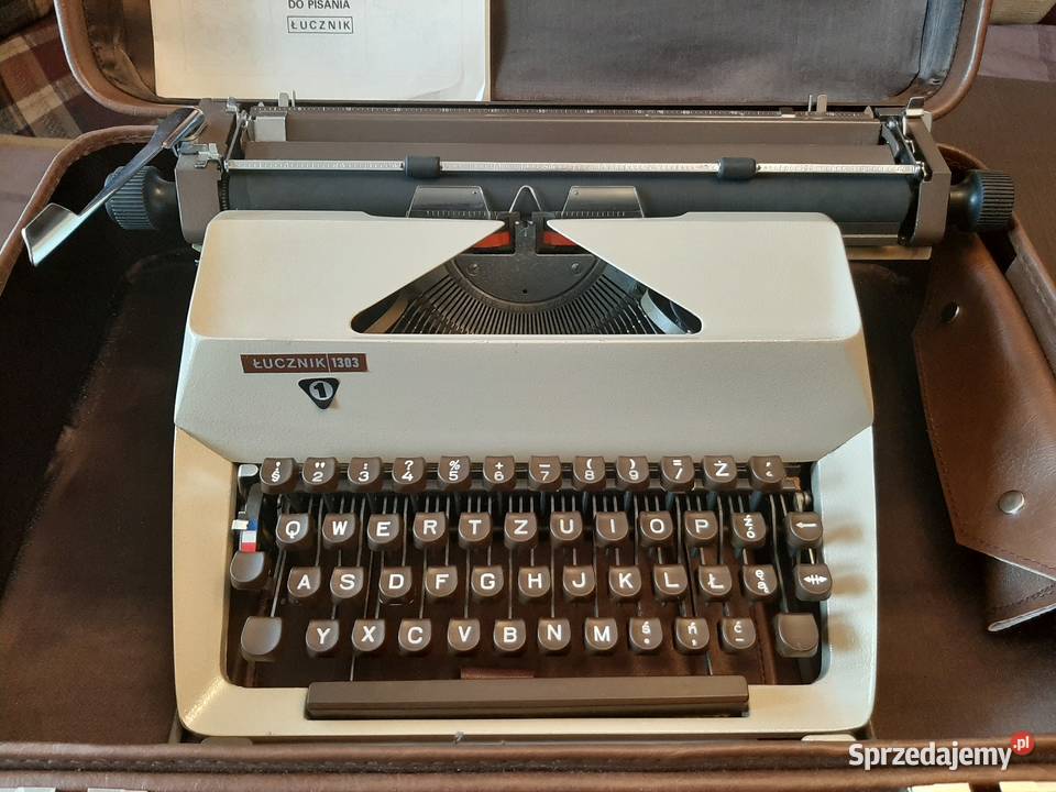 Maszyna do pisania ŁUCZNIK 1303 Warszawa