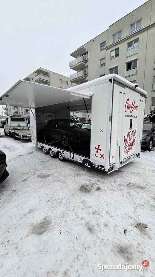 Bezpieczny transport krytą lawetą Kryta laweta Leszno