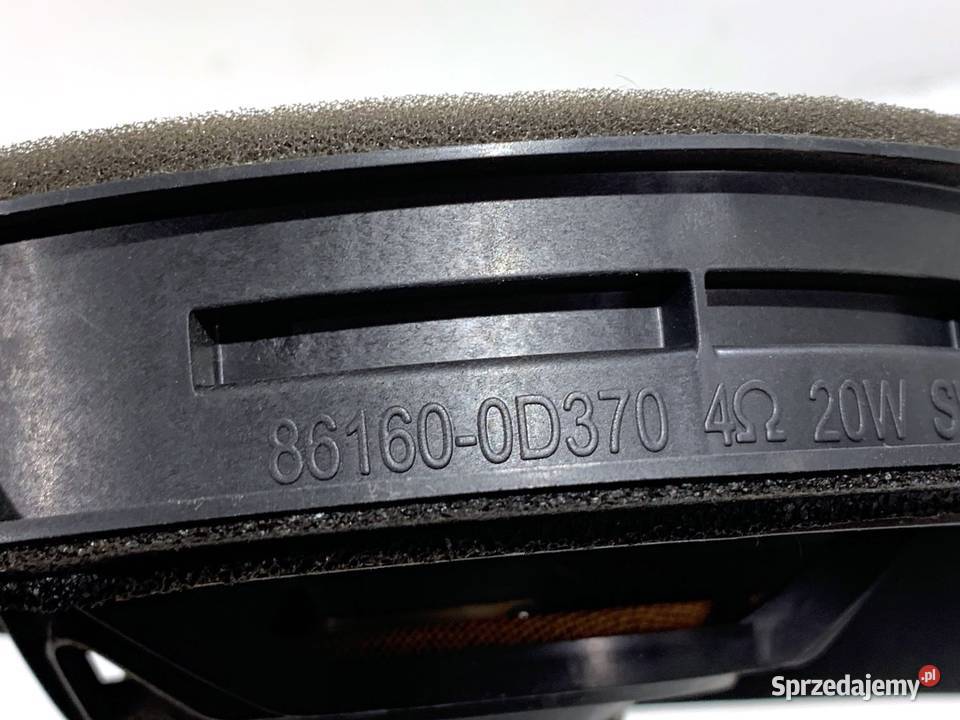 GŁOŚNIKI KOMPLET TOYOTA CHR 861600D370 Crossover podkarpackie