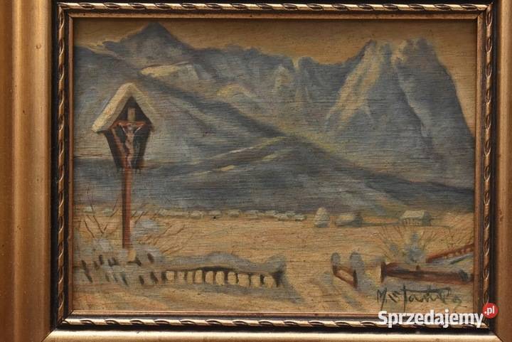 M STAŃKO Kapliczka z Widokiem Na Polskie Tatry małopolskie Kraków