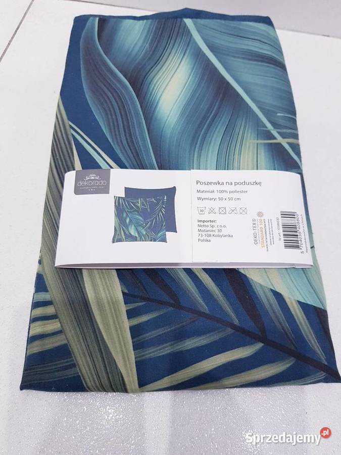 Dekoracyjna poszewka na poduszkę zielony Dąbrowa Górnicza