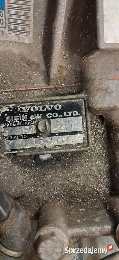 Skrzynia biegów volvo v70 Aisin 5551SN Łochynia