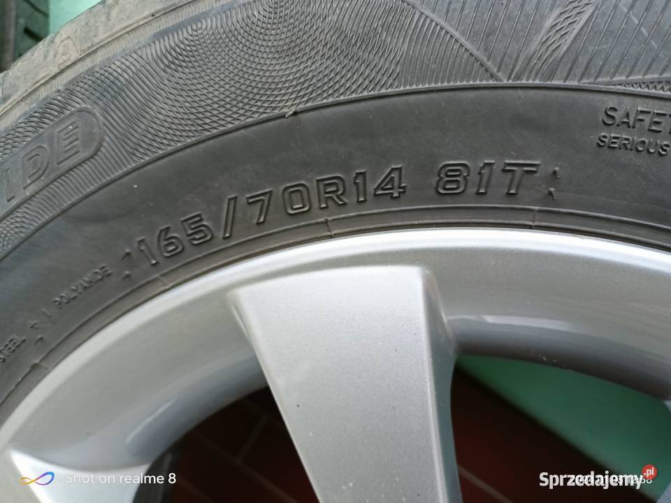 Koła felgi aluminiowe 14 skoda citigo vw up seat Szprotawa