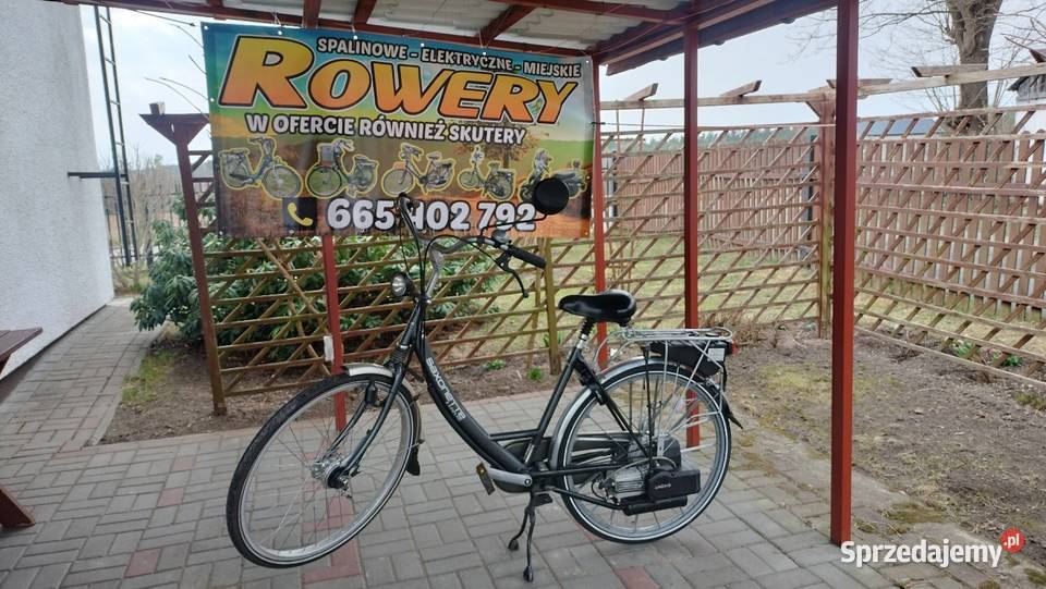 Holenderski rower spalinowy z silnikiem Sachs Brodnica
