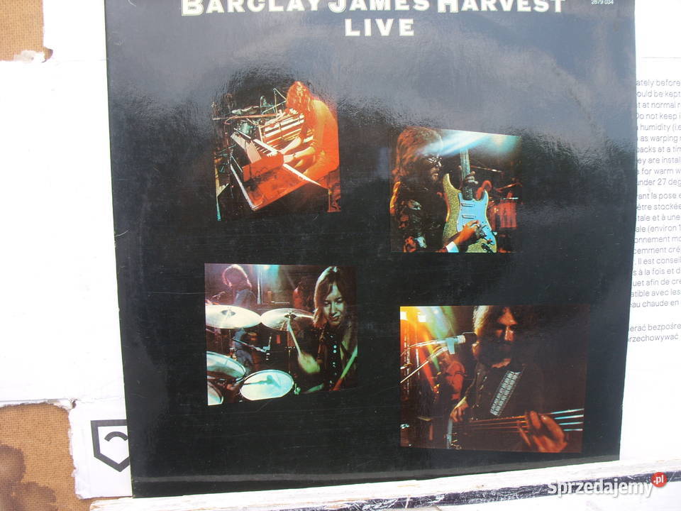 Winyl LP BARCLAY JAMES HARVESYLIVE 2 LP 1974