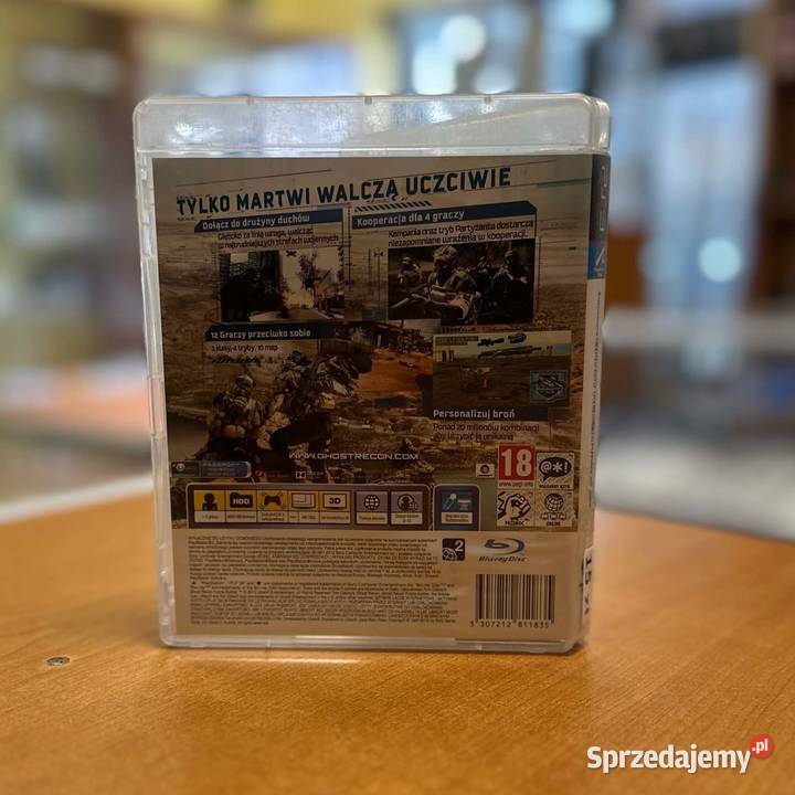 Gra na 3 Tom Clancys Ghost Recon Future Soldier Sony Playstation 3 Elbląg