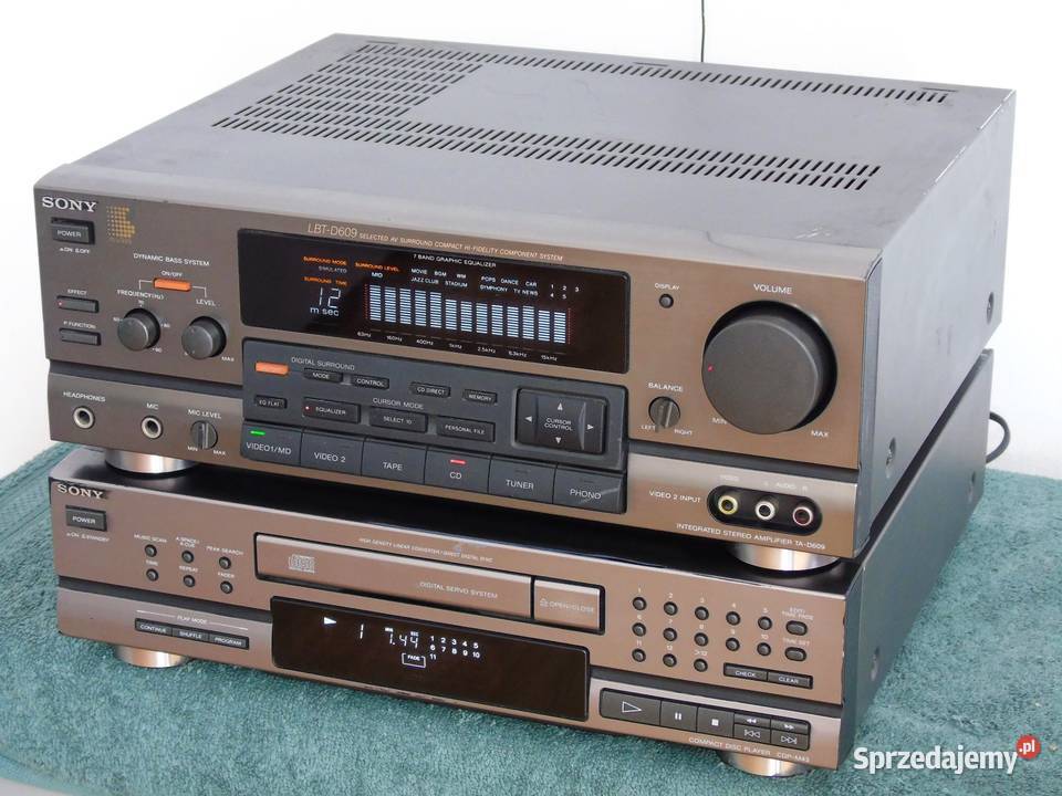 Wzmacniacz Sony TAD609 korektor graficzny Jasło sprzedam
