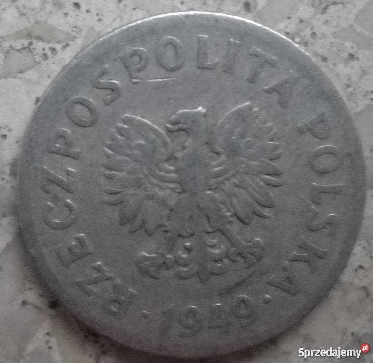 POLSKA50 GROSZY1949 r bzAL Legionowo sprzedam