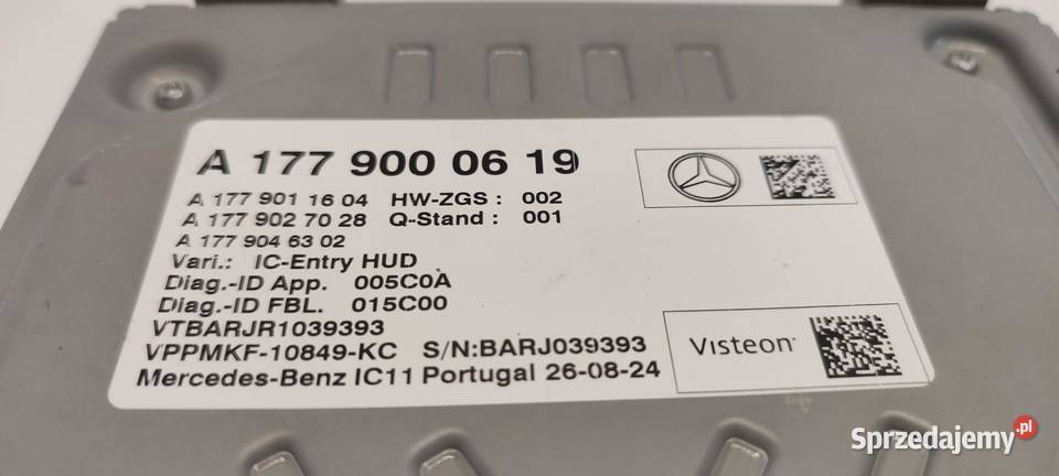 MERCEDES W247 MODUŁ STEROWNIK A1779000619