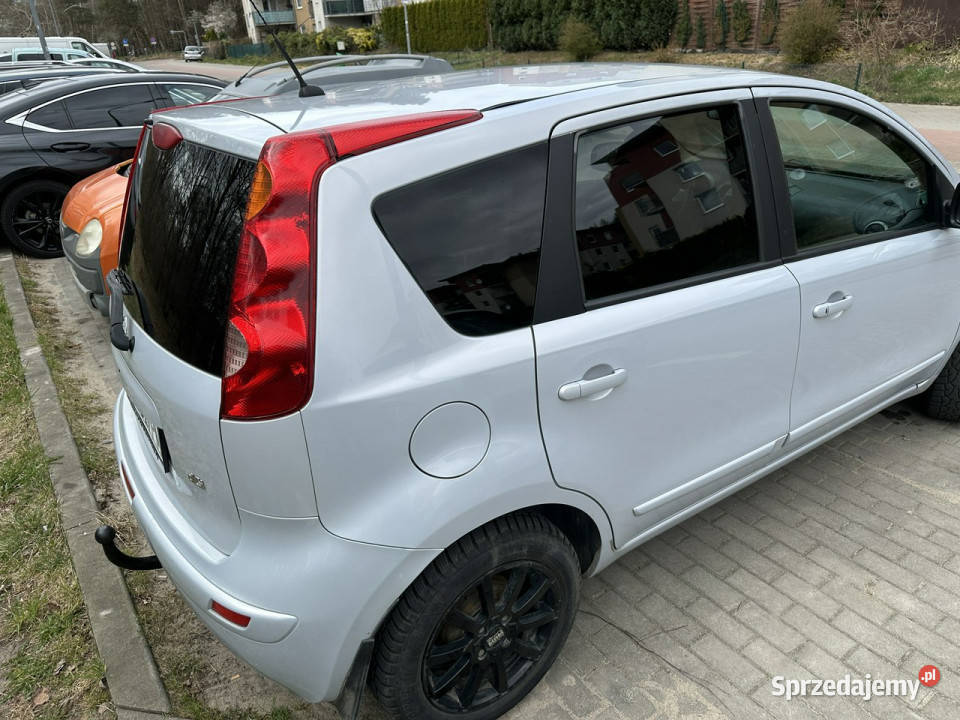 Nissan Note Hands free drugie opony klimatronik ASR (kontrola trakcji) Wejherowo