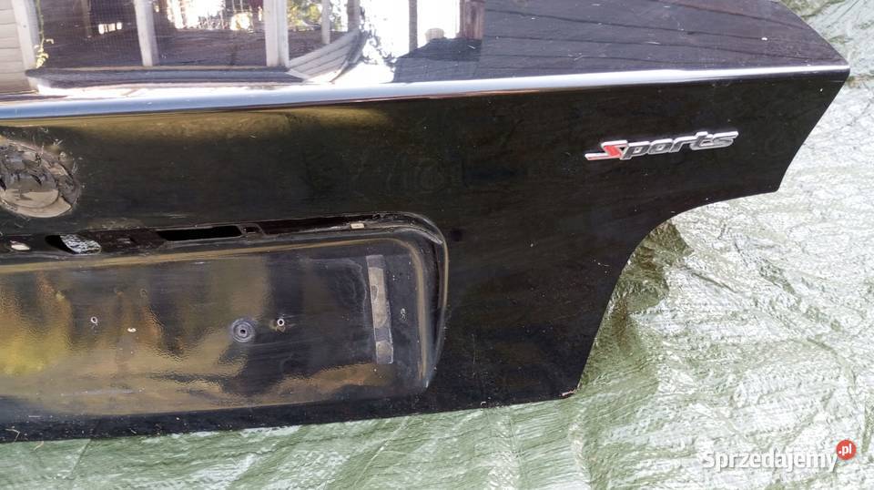 BMW 3 E36 CABRIO CZARNA KLAPA BAGAŻNIKA TYŁ osobowe wielkopolskie Nowy Tomyśl