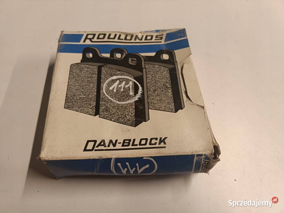 KLOCKI HAMULCOWE Citroen Visa III PRZEDNIE przód lubelskie Rudka