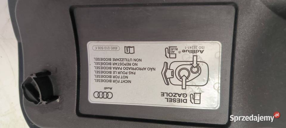 KLAPKA WLEWU PALIWA AUDI Q7 II 4M 4M0809906E osobowe Lipno