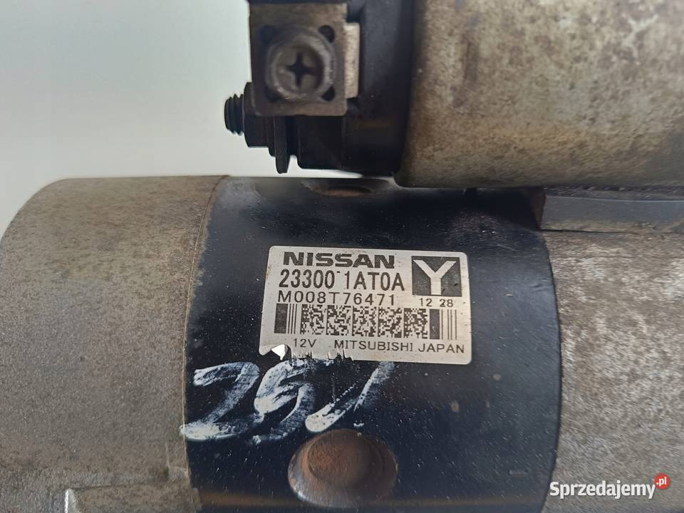ROZRUSZNIK NISSAN MURANO II Z51 25 DIESEL Układ elektryczny silnika
