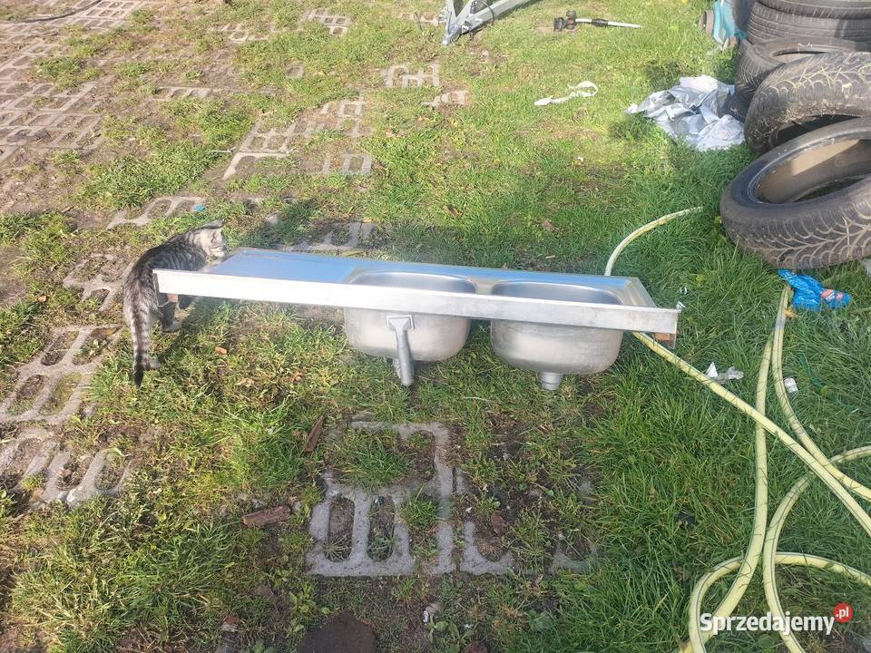 Zlew 2 komorowy z ociekaczem Suszarki i ociekacze Seroczyn