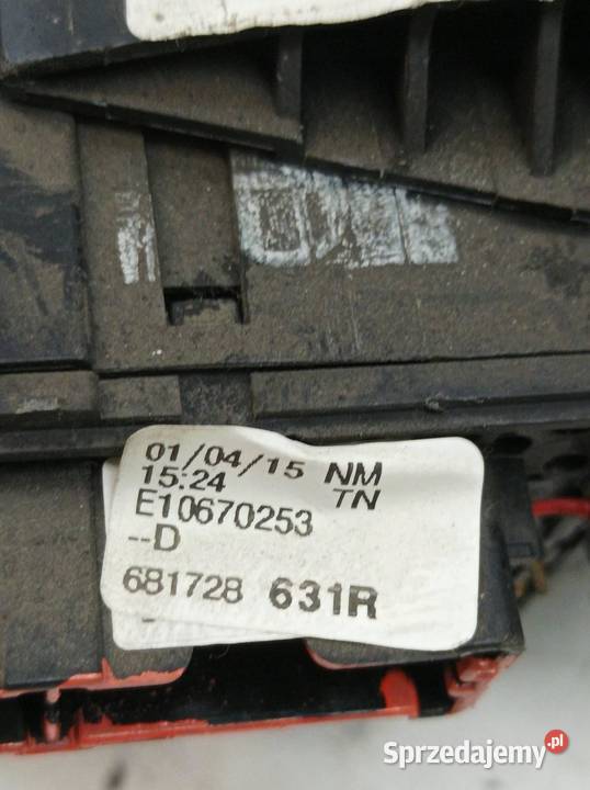 PRZEŁĄCZNIK ZESPOLONY TAŚMA KOMPLET 0265019069 Panele sterowania, przełączniki