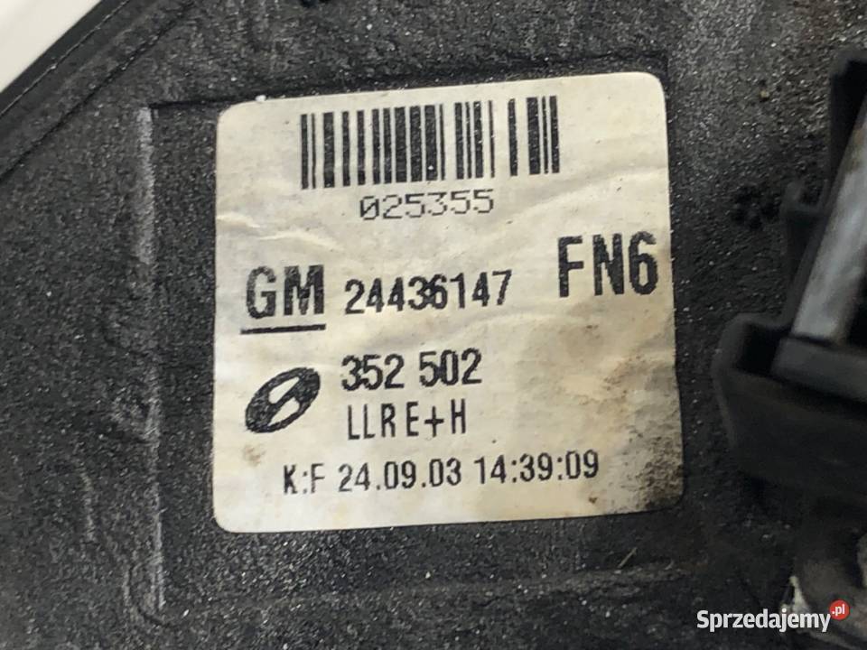 LUSTERKO PRAWY OPEL VECTRA C SedanLimuzyna 0209 podkarpackie sprzedam