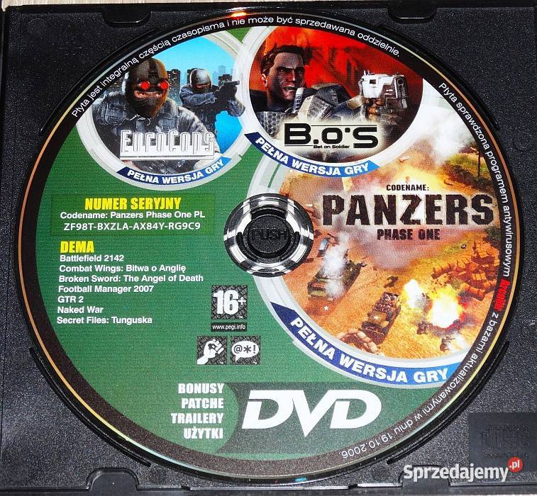 Gry Panzers Phaze One Bet On Soldier Eurocops z Gliwice