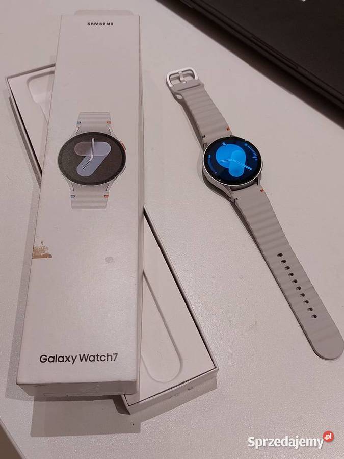 Samsung Galaxy Watch 7 44mm srebrny Idealny